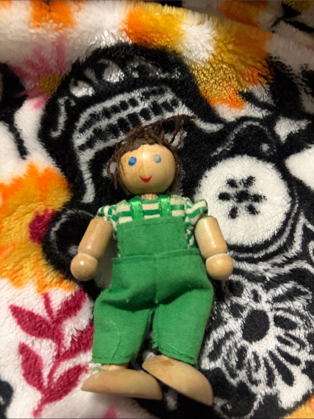 Wooden doll